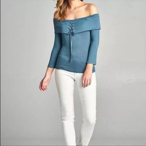 Cold shoulder top